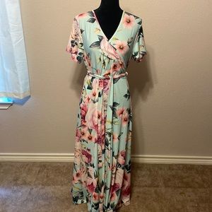 Long Floral Dress